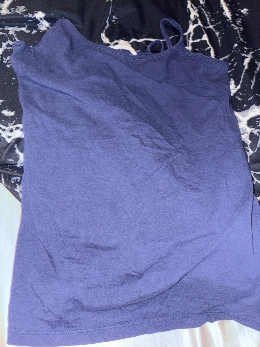 Forever 21 Navy Blue Women's Tank Top - Slim Strappy Layering